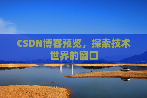 CSDN博客预览,探索技术世界的窗口